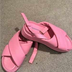 Elegant Pink Women's Sandals